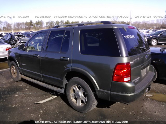 1FMZU75E32ZB36397 - 2002 FORD EXPLORER LIMITED GREEN photo 3