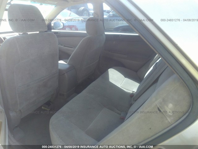 4T1BE32K92U034939 - 2002 TOYOTA CAMRY LE/XLE/SE TAN photo 8