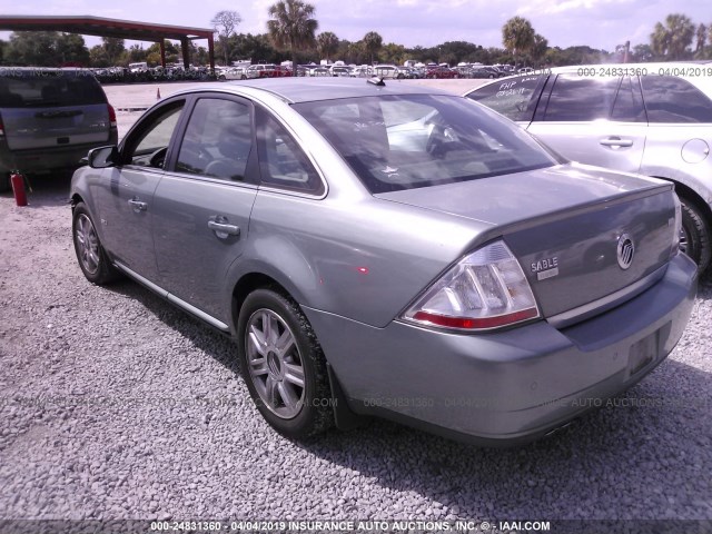 1MEHM43W38G604657 - 2008 MERCURY SABLE PREMIER GREEN photo 3