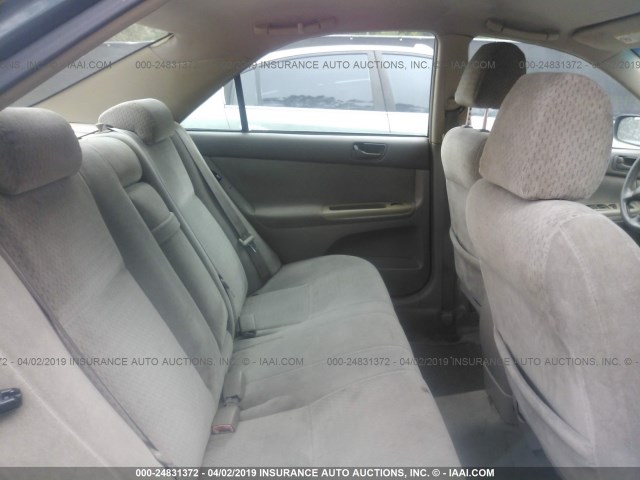 4T1BE32K43U679824 - 2003 TOYOTA CAMRY LE/XLE/SE GREEN photo 8