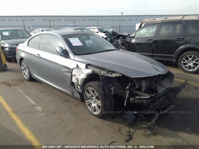 WBAKF9C57CE859447 - 2012 BMW 335 XI GRAY photo 1