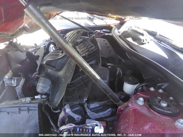 4T1BF1FK6EU865069 - 2014 TOYOTA CAMRY L/SE/LE/XLE 红色 照片 10