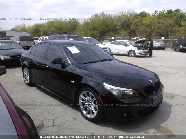 WBANW1C59AC168444 - 2010 BMW 535 I BLACK photo 1