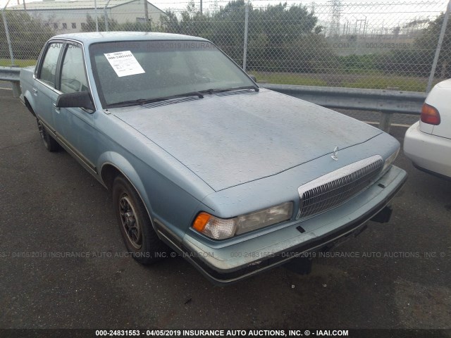 3G4AG54N2NS632562 - 1992 BUICK CENTURY SPECIAL BLUE photo 1