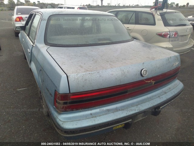 3G4AG54N2NS632562 - 1992 BUICK CENTURY SPECIAL BLUE photo 3