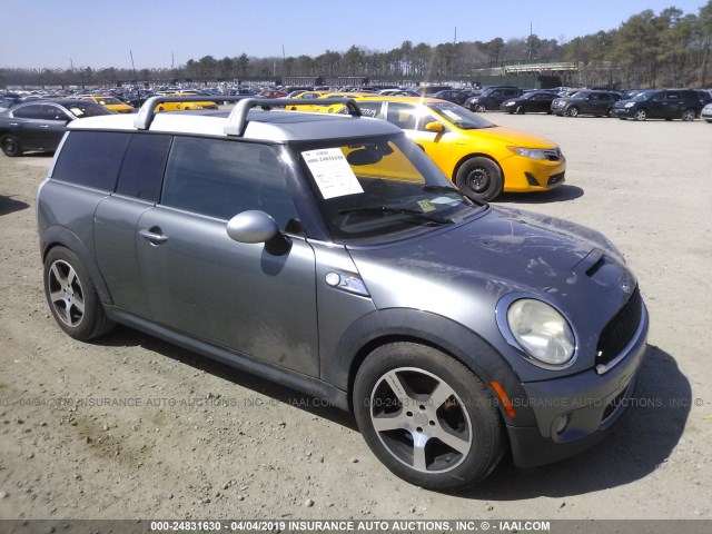 WMWMM335X8TP87108 - 2008 MINI COOPER S CLUBMAN GRAY photo 1