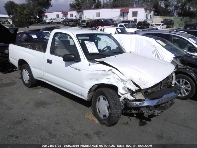 4TANL42N2WZ158241 - 1998 TOYOTA TACOMA WHITE photo 1