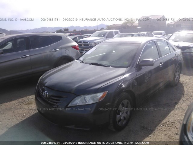 4T1BK46K19U593159 - 2009 TOYOTA CAMRY SE/LE/XLE GRAY photo 2