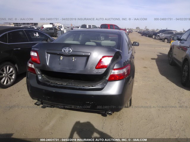 4T1BK46K19U593159 - 2009 TOYOTA CAMRY SE/LE/XLE GRAY photo 6