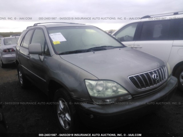 JTJGF10U110112441 - 2001 LEXUS RX 300 GRAY photo 1