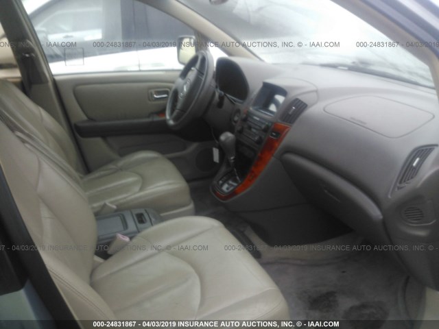 JTJGF10U110112441 - 2001 LEXUS RX 300 GRAY photo 5