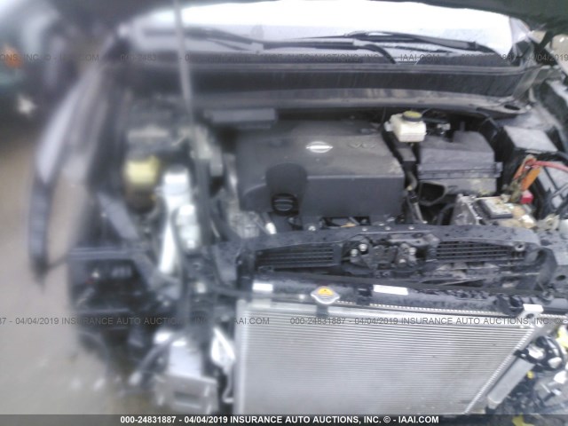 5N1AR2MM5DC670310 - 2013 NISSAN PATHFINDER S/SV/SL/PLATINUM GRAY photo 10