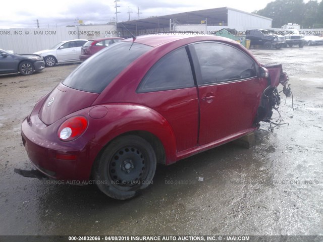 3VWPG3AG6AM015198 - 2010 VOLKSWAGEN NEW BEETLE Rot Foto 4