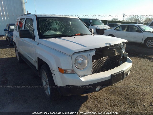 1C4NJPFA6HD148363 - 2017 JEEP PATRIOT LATITUDE WHITE photo 1