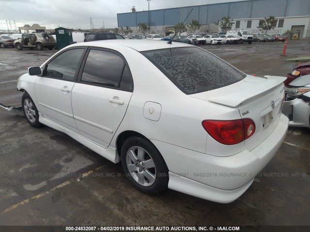 1NXBR32E73Z115793 - 2003 TOYOTA COROLLA CE/LE/S WHITE photo 3