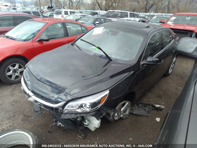 1G11J5SX7EF268615 - 2014 CHEVROLET MALIBU LTZ 黑色 照片 2