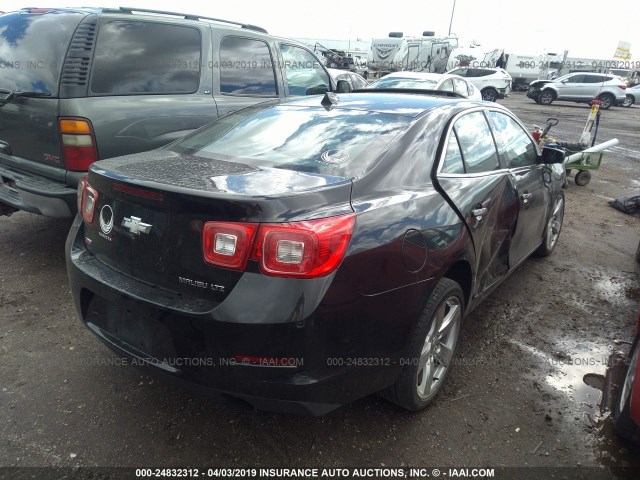 1G11J5SX7EF268615 - 2014 CHEVROLET MALIBU LTZ 黑色 照片 4