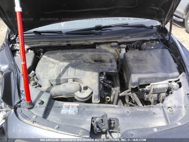 1G1ZC5EB2AF111324 - 2010 CHEVROLET MALIBU 1LT 黑色 照片 10