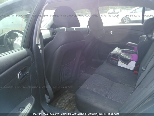 1G1ZC5EB2AF111324 - 2010 CHEVROLET MALIBU 1LT 黑色 照片 8