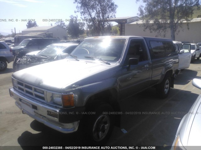 JT4RN64S2G5005110 - 1986 TOYOTA PICKUP RN64 SR5 GRAY photo 2