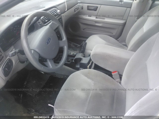 1FAFP53U26A178728 - 2006 FORD TAURUS SE WHITE photo 5