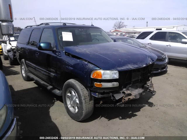 1GKFK16Z55J118891 - 2005 GMC YUKON XL K1500 GREEN photo 1