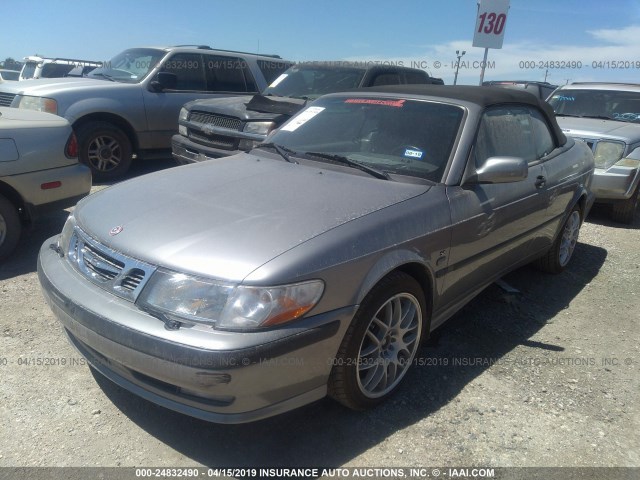 YS3DF78K137014847 - 2003 SAAB 9-3 SE TAN photo 2