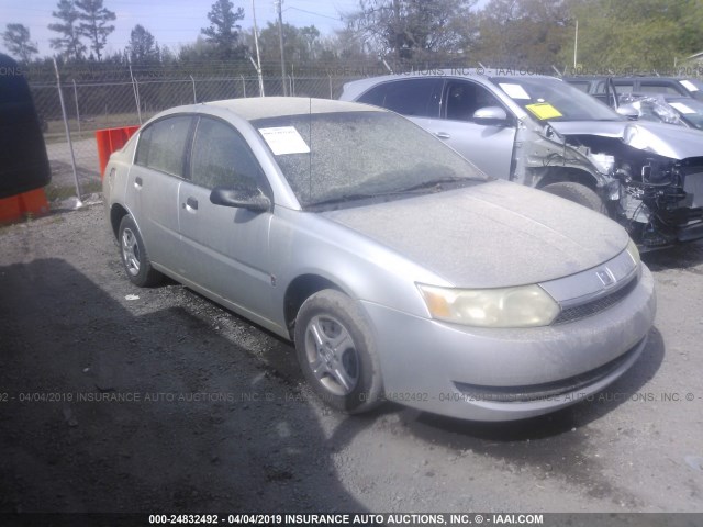 1G8AG52F83Z194642 - 2003 SATURN ION LEVEL 1 SILVER photo 1