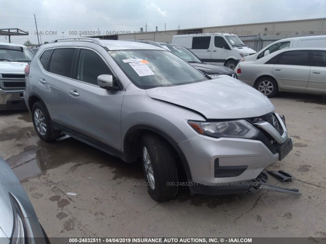 KNMAT2MT7KP516314 - 2019 NISSAN ROGUE S/SV SILVER photo 1