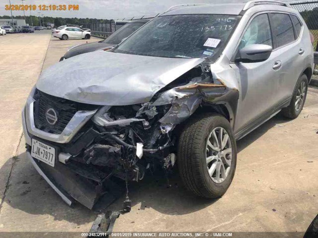 KNMAT2MT7KP516314 - 2019 NISSAN ROGUE S/SV SILVER photo 15