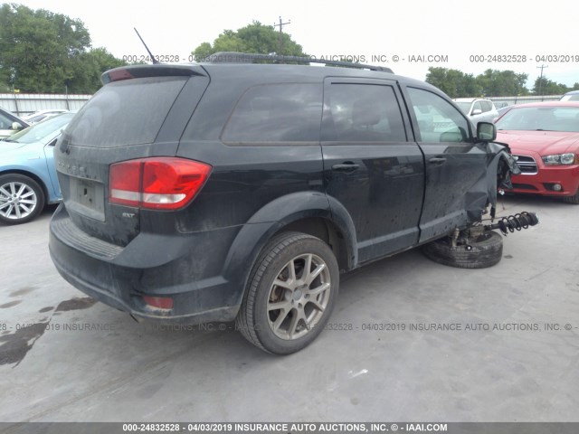 3C4PDCBG3FT709063 - 2015 DODGE JOURNEY SXT BLACK photo 4