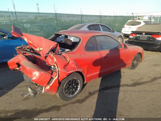 JT2ST87F5L0031153 - 1990 TOYOTA CELICA GT RED photo 4