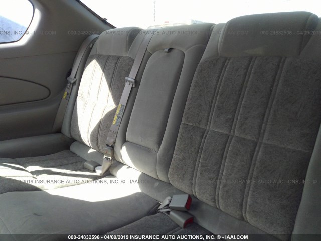 2G1WW12E249362178 - 2004 CHEVROLET MONTE CARLO LS ვერცხლისფერი ფოტო 8