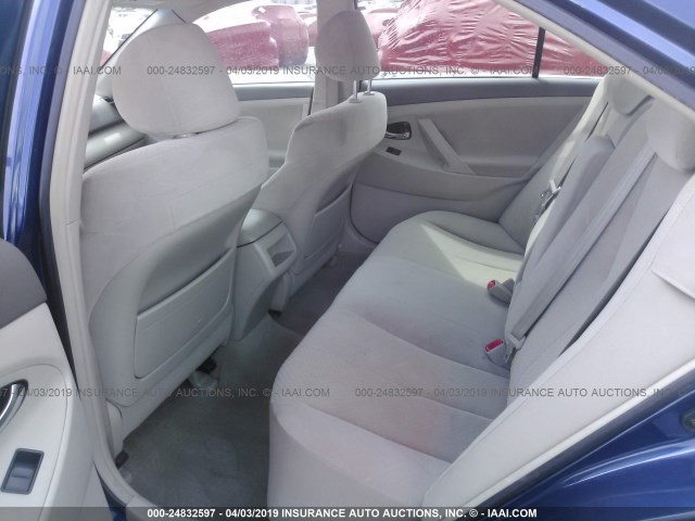 JTNBE46K973023551 - 2007 TOYOTA CAMRY NEW GENERAT CE/LE/XLE/SE BLUE photo 8