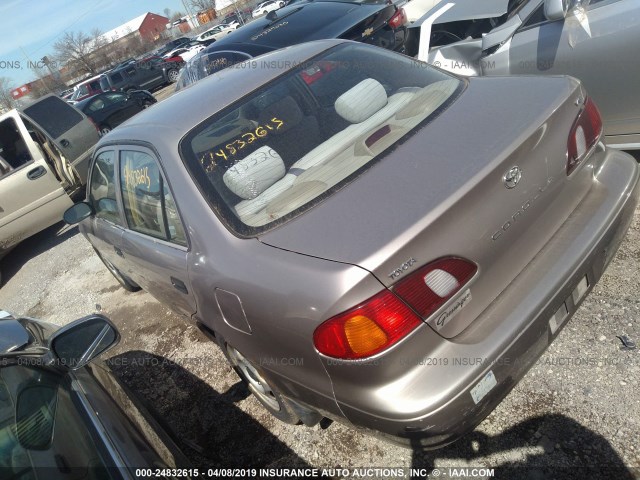 1NXBR12EXXZ226431 - 1999 TOYOTA COROLLA VE/CE/LE BEIGE photo 3