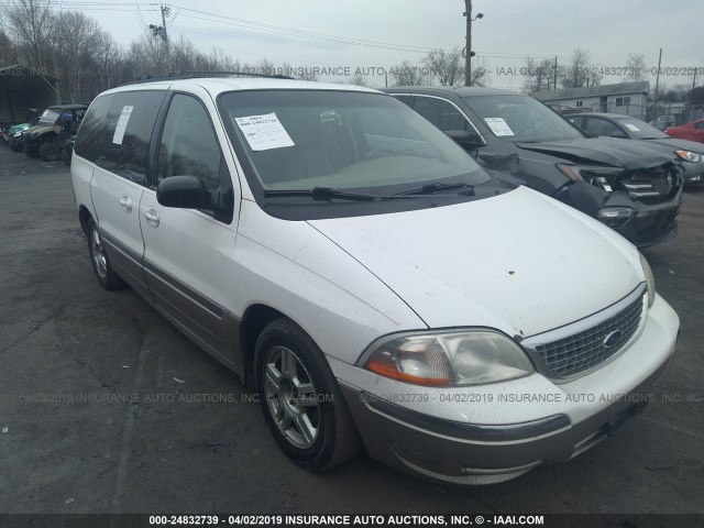 2FMZA53423BA90864 - 2003 FORD WINDSTAR SEL WHITE photo 1