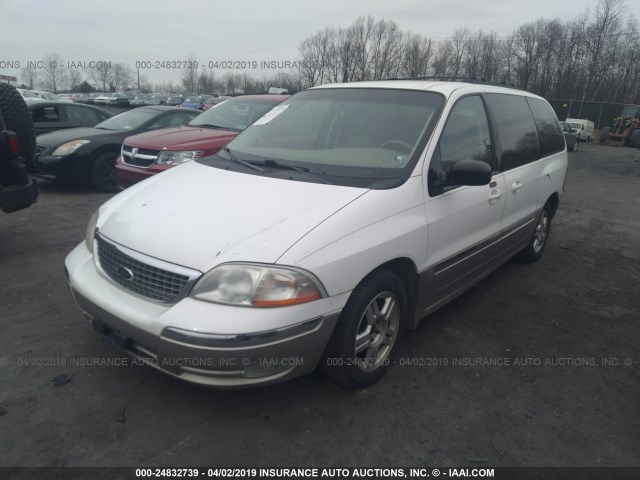 2FMZA53423BA90864 - 2003 FORD WINDSTAR SEL WHITE photo 2