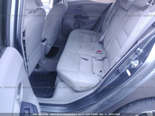 JHMZE2H74AS029625 - 2010 HONDA INSIGHT EX GRAY photo 8