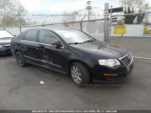 WVWEK73CX6P062228 - 2006 VOLKSWAGEN PASSAT 2.0T LUXURY BLACK photo 1