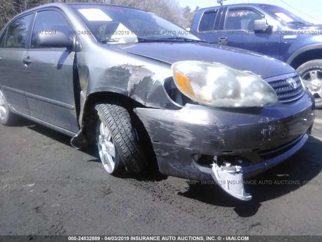 2T1BR32E38C891542 - 2008 TOYOTA COROLLA CE/LE/S GRAY photo 6