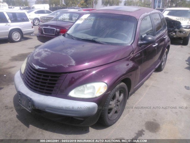 3C8FY68B12T308262 - 2002 CHRYSLER PT CRUISER LIMITED/DREAM CRUISER RED photo 2