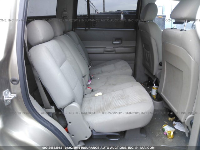 1D8HB48P17F537006 - 2007 DODGE DURANGO SLT TAN photo 8