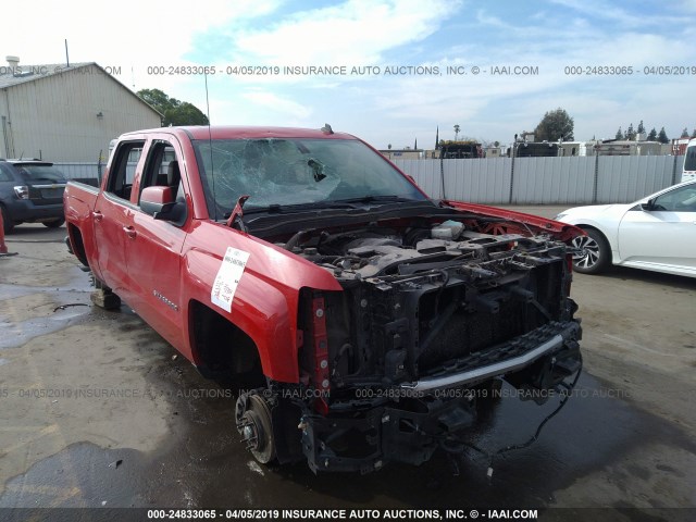 3GCUKREC9EG109790 - 2014 CHEVROLET SILVERADO K1500 LT RED photo 1