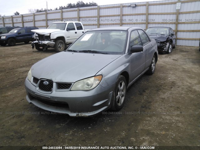 JF1GD61637H511390 - 2007 SUBARU IMPREZA 2.5I GRAY photo 2