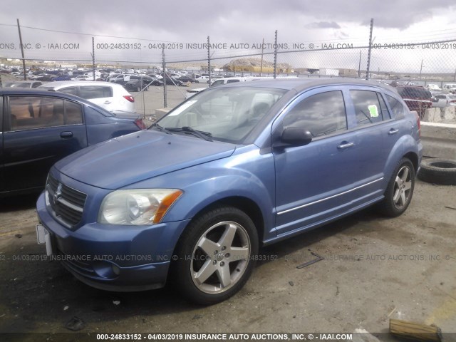 1B3HE78K67D188398 - 2007 DODGE CALIBER R/T BLUE photo 2