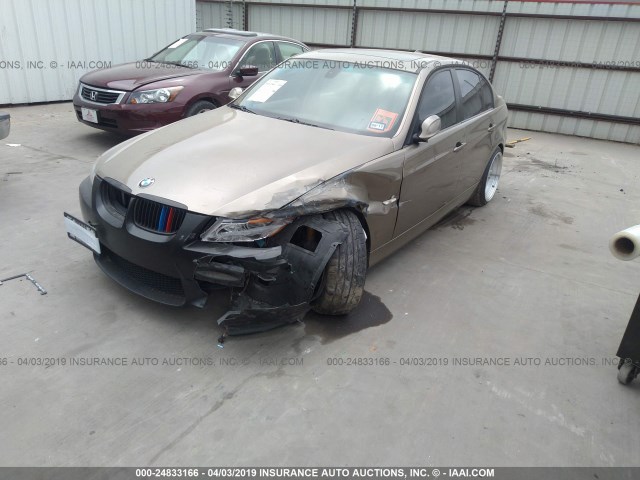 WBAVB17586NK32636 - 2006 BMW 325 I AUTOMATIC GOLD photo 2
