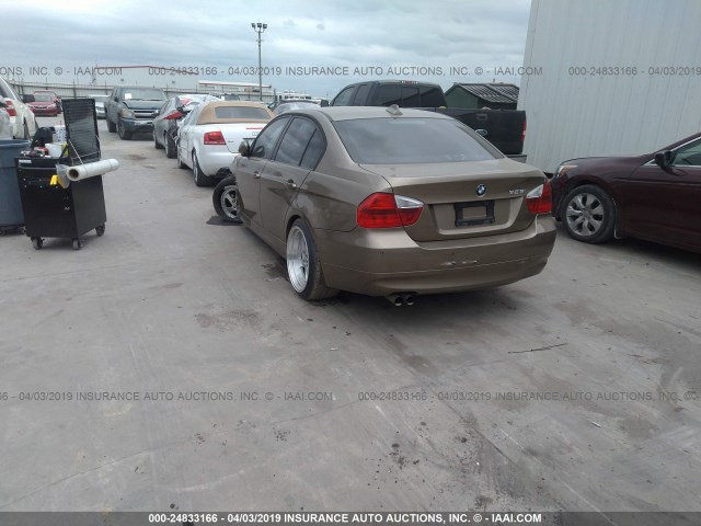 WBAVB17586NK32636 - 2006 BMW 325 I AUTOMATIC GOLD photo 3