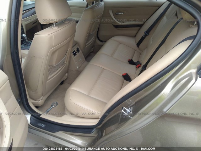WBAVB17586NK32636 - 2006 BMW 325 I AUTOMATIC GOLD photo 8
