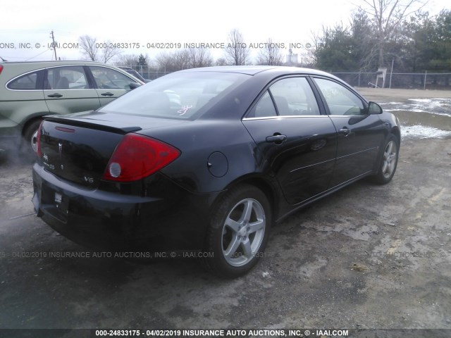 1G2ZG58N874257964 - 2007 PONTIAC G6 SE BLACK photo 4