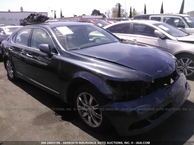 JTHGL46F275000442 - 2007 LEXUS LS 460L GRAY photo 1